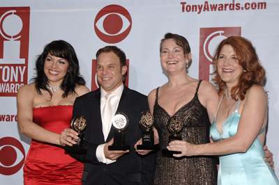 Norbert Leo Butz, Victoria Clark, Cherry Jones and Sara Ramirez