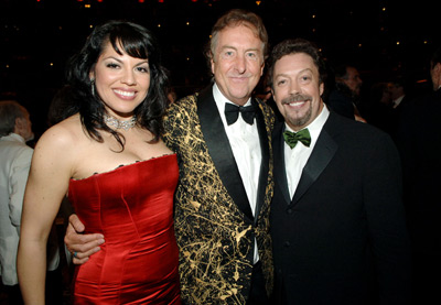 Tim Curry, Eric Idle and Sara Ramirez