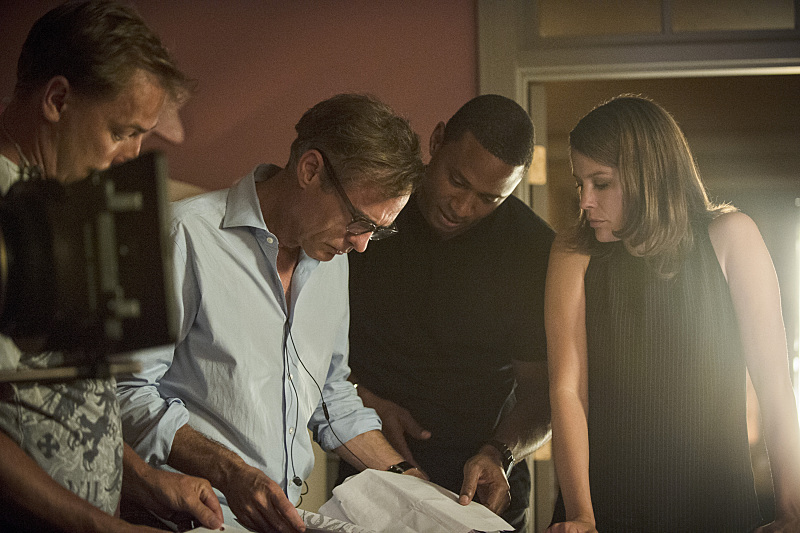 Still of David Ramsey, Stephen Surjik and Audrey Marie Anderson in Strele (2012)