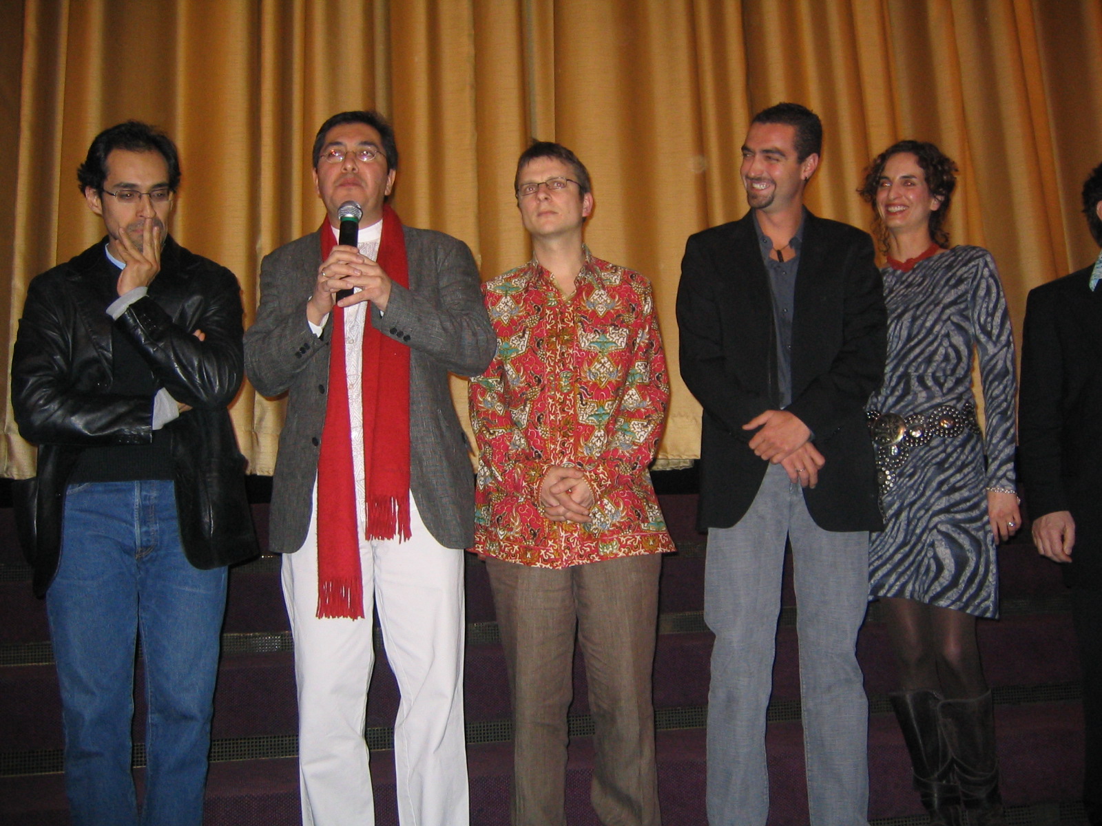 Bruno Bichir, Jorge Ramírez-Suárez, Phil Hunt, Luis Sansans at Berlinale.