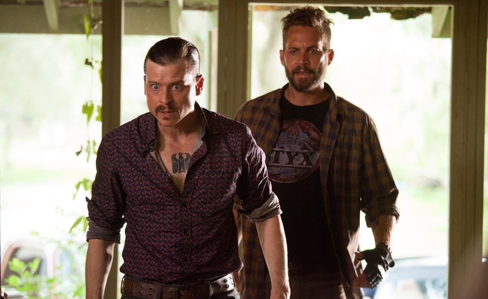 Kevin Rankin and Paul Walker in PAWN SHOP CHRONICLES.