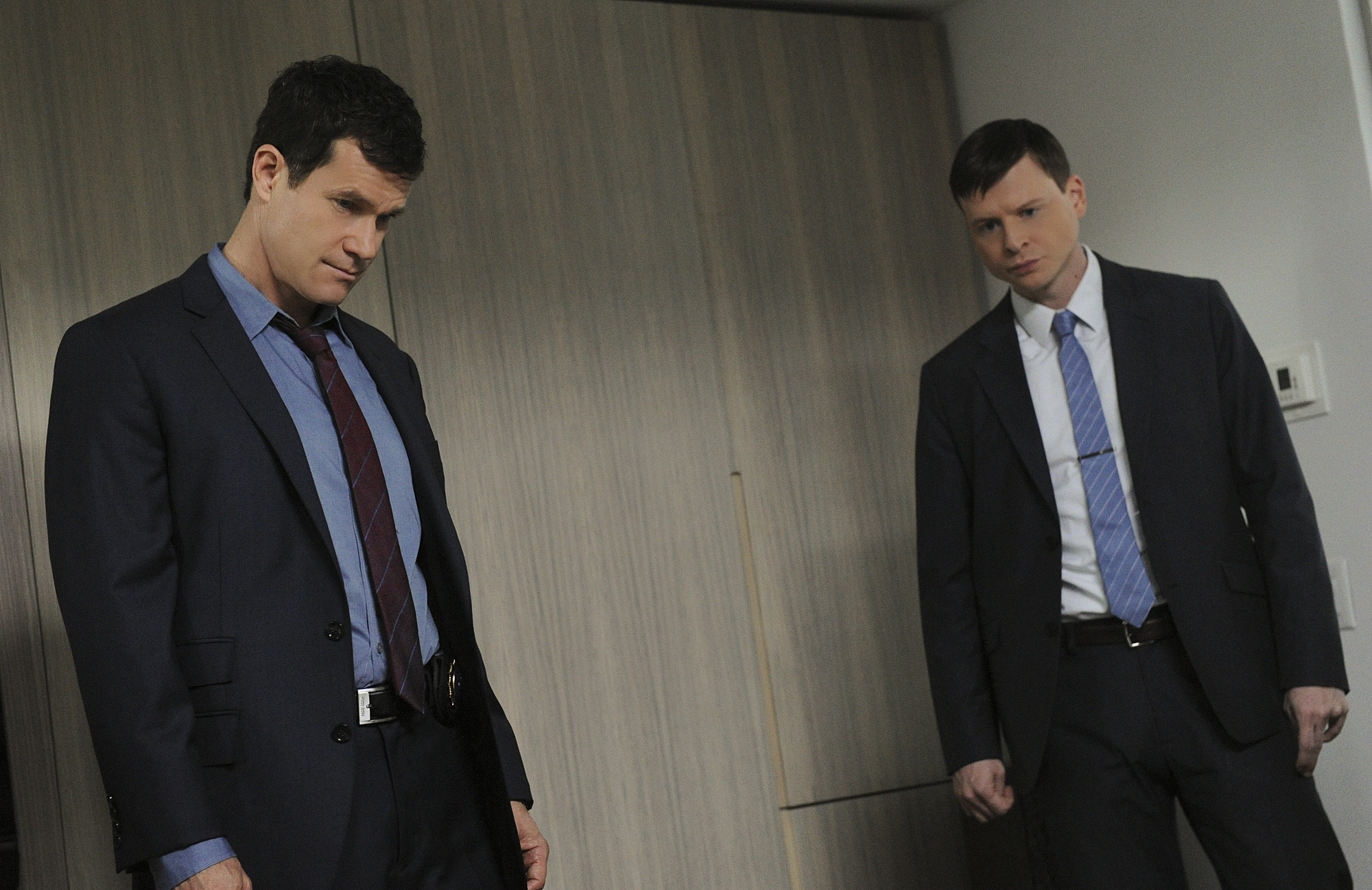 Still of Kevin Rankin and Dylan Walsh in Unforgettable (2011)