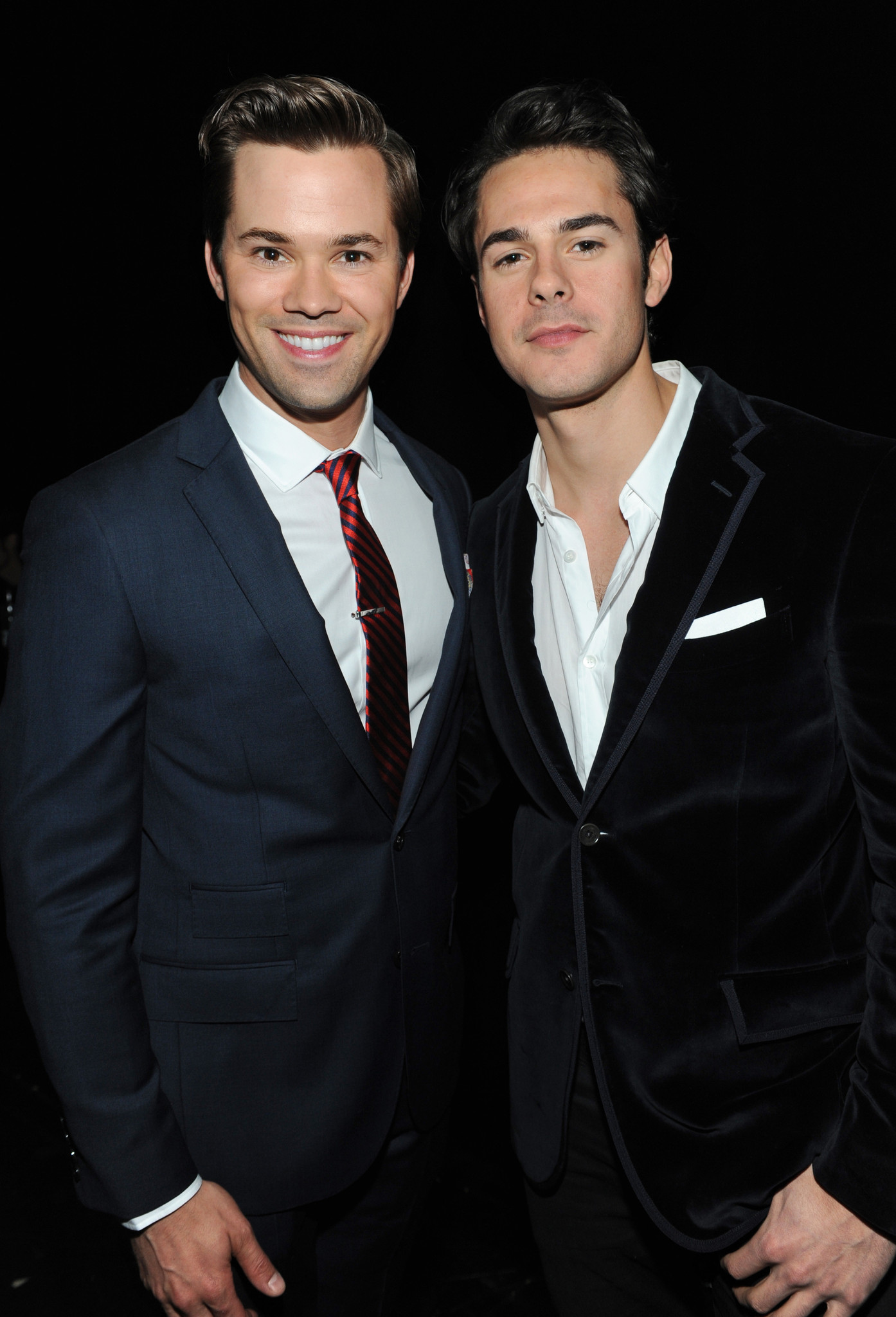 Andrew Rannells and Jayson Blair at event of The New Normal (2012)