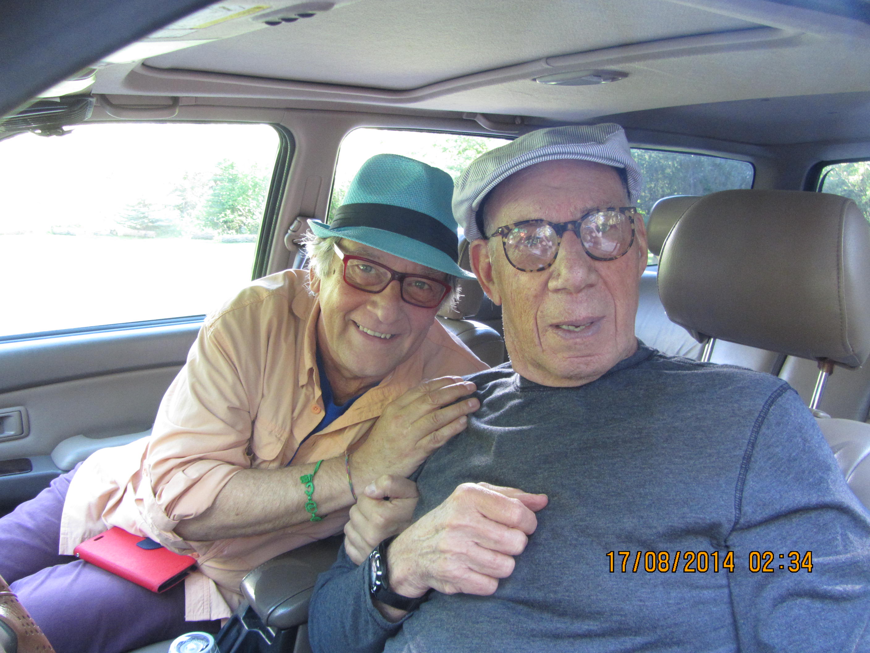 with Bob Rafelson in Aspen