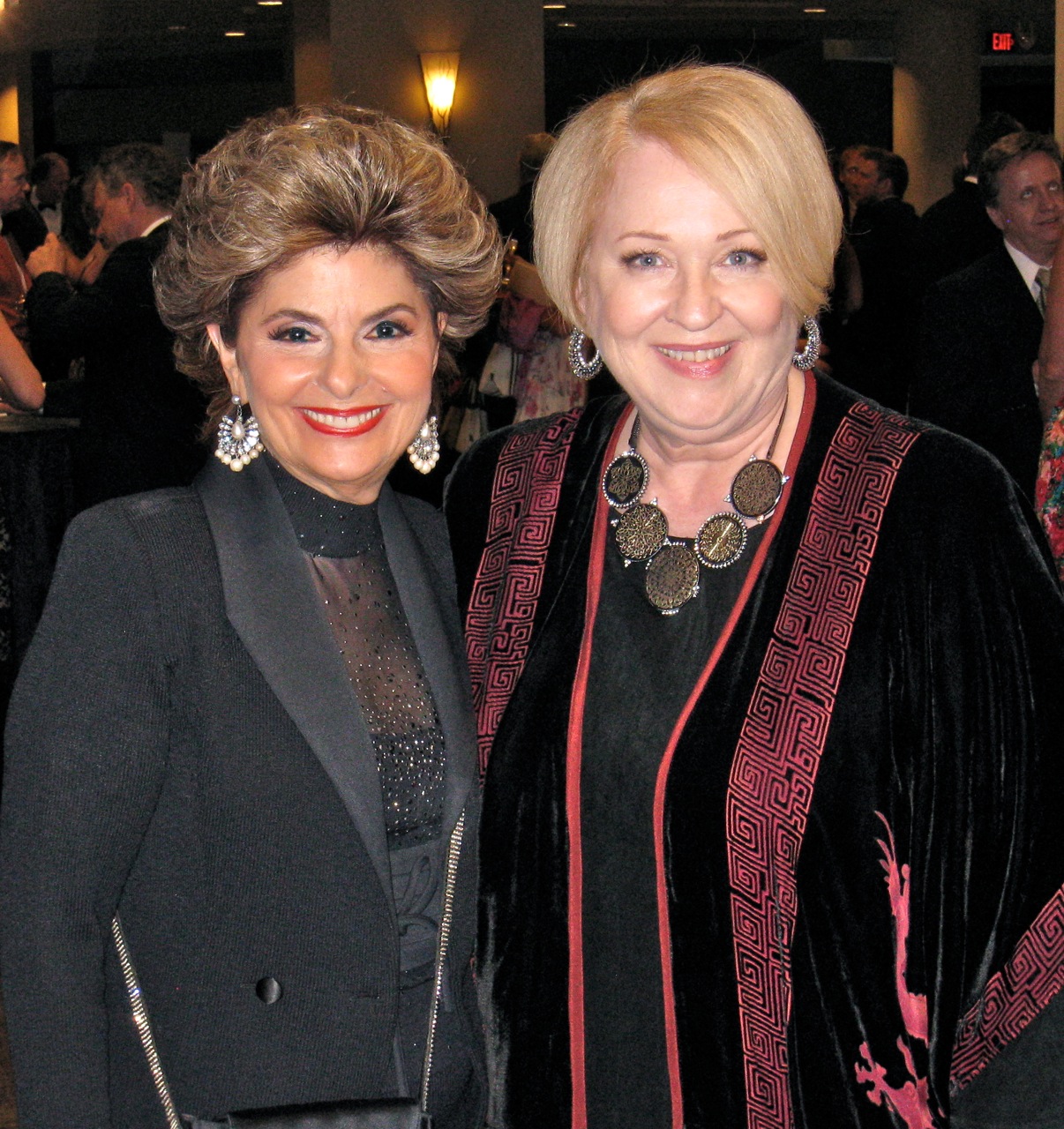 Dale Raoul with Gloria Alred at The Daytime Emmy Awards