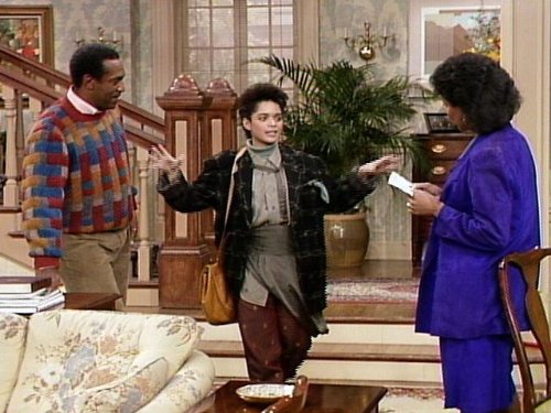 Still of Lisa Bonet, Bill Cosby and Phylicia Rashad in The Cosby Show (1984)