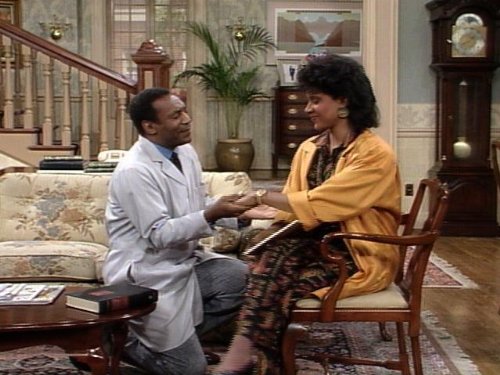 Still of Bill Cosby and Phylicia Rashad in The Cosby Show (1984)