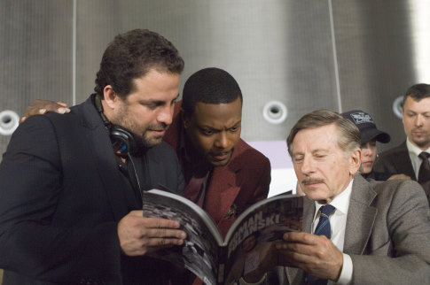 Roman Polanski, Chris Tucker and Brett Ratner in Rush Hour 3 (2007)