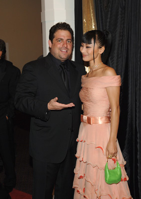 Bai Ling and Brett Ratner