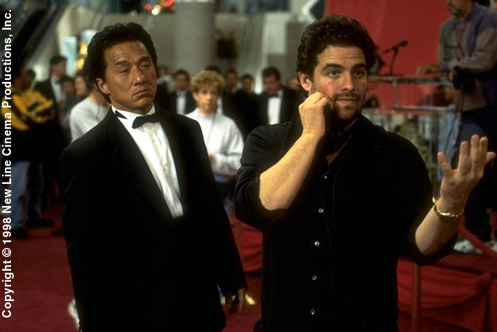 Director Brett Ratner with Jackie Chan