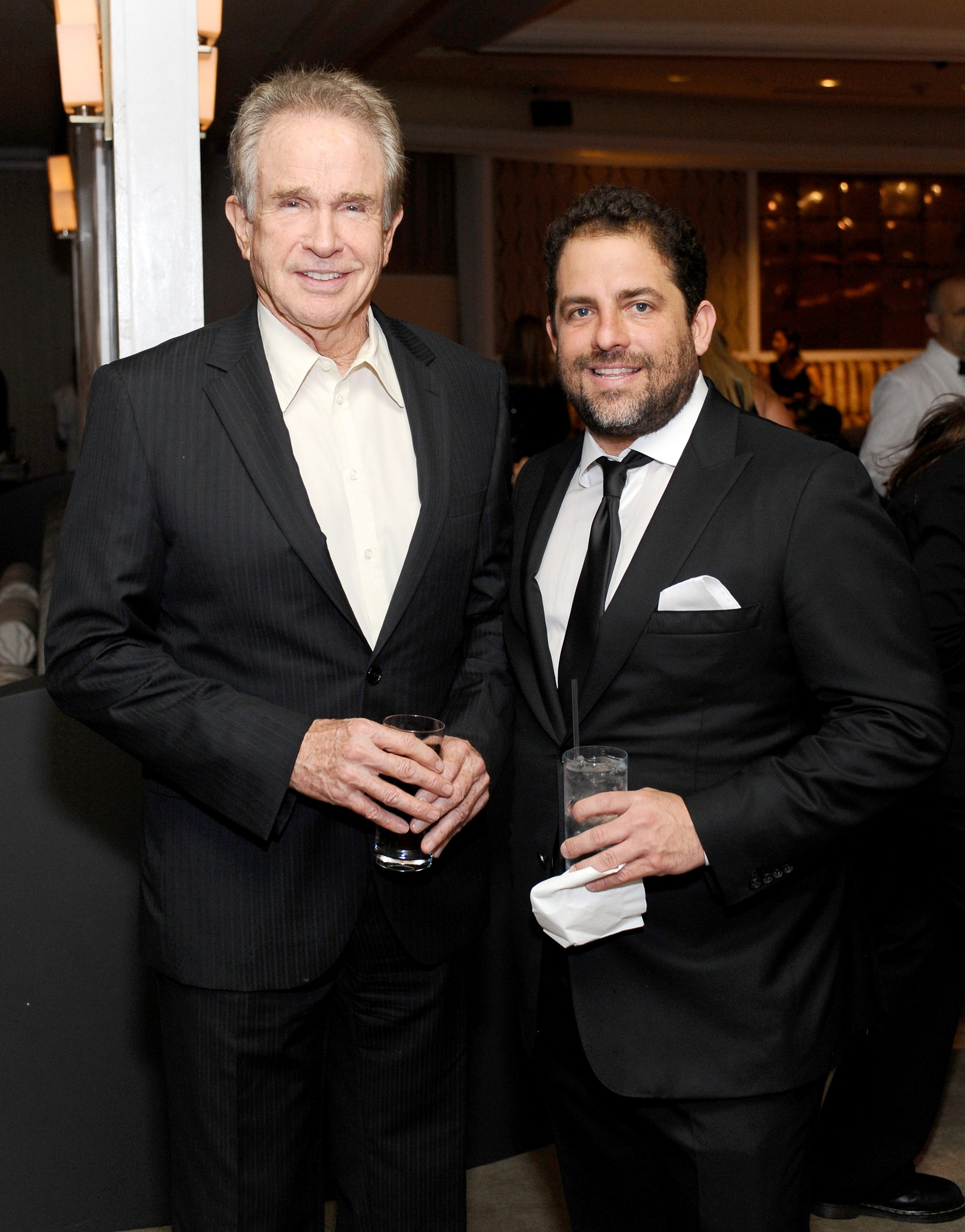 Warren Beatty and Brett Ratner