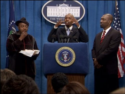 Still of Dave Chappelle and Donnell Rawlings in Chappelle's Show (2003)