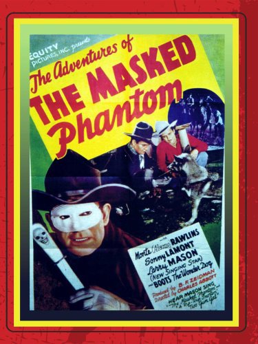 Art Davis, Monte Rawlins and Boots the Wonder Dog in The Adventures of the Masked Phantom (1939)