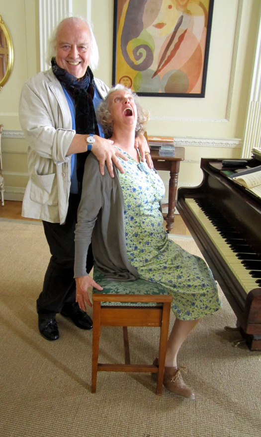 John Rawnsley and Sarah Crowden in Quartet 2012