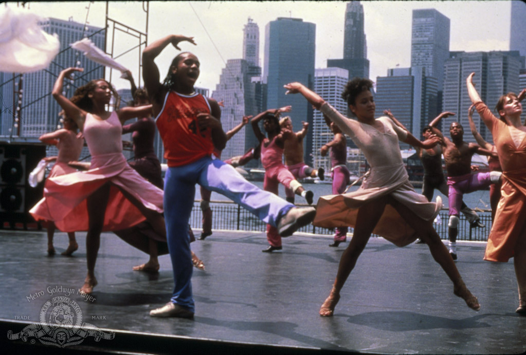 Still of Gene Anthony Ray and Bronwyn Thomas in Fame (1982)