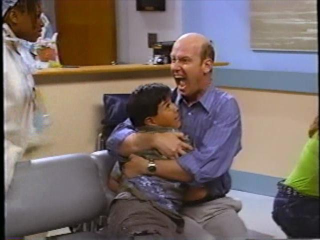 A scene from Nickelodeon's ALL THAT with Terry Ray