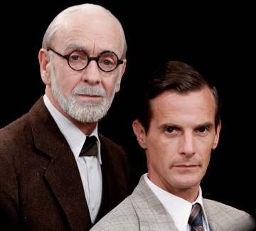 As Freud With Mark H Dold as C.S. Lewis in 'Freud's Last Session' which ran 850 performances Off Broadway.