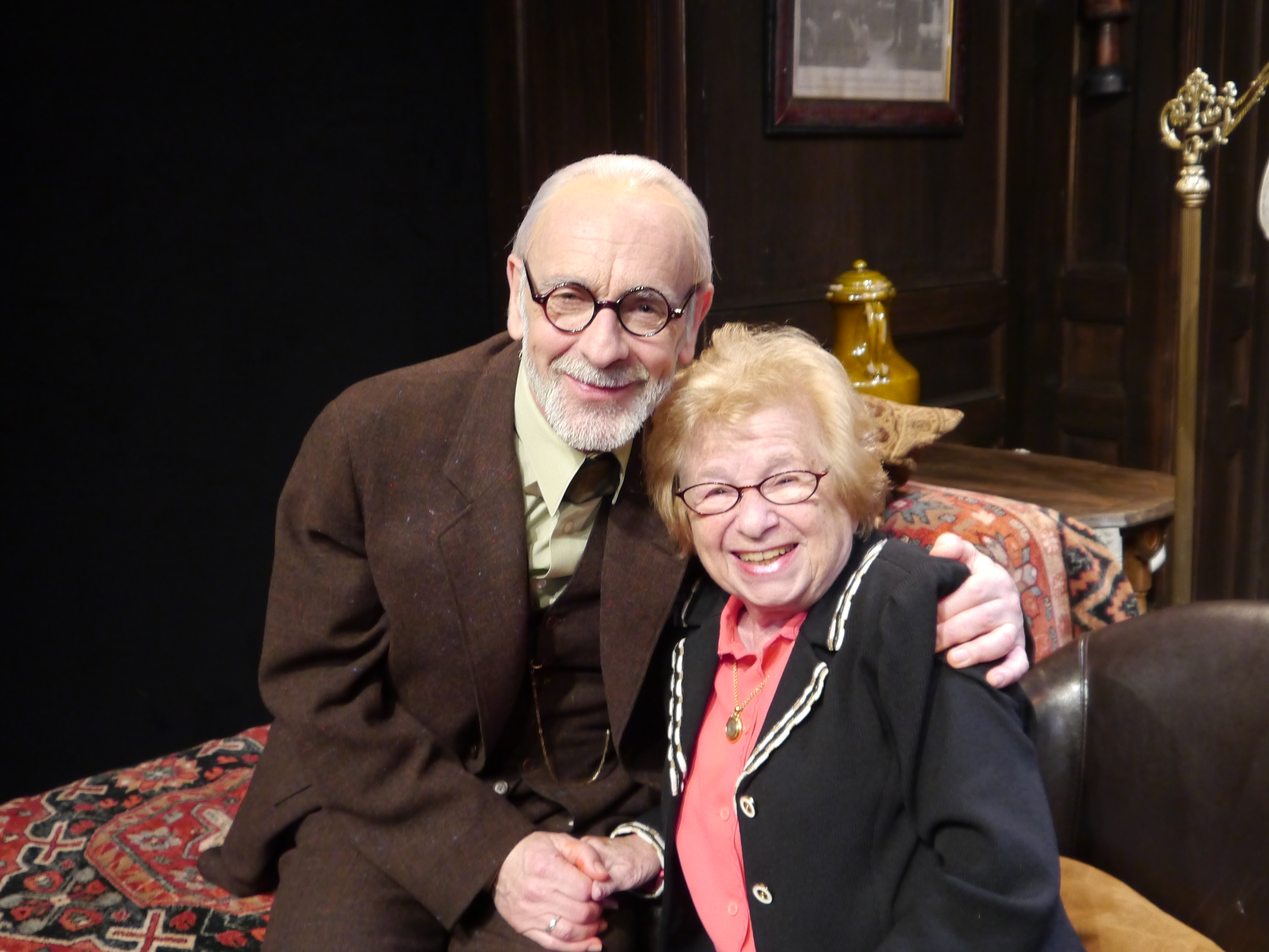 With Dr Ruth: Freud, 'Freud's Last Session'.