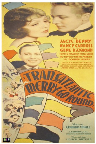 Jack Benny, Nancy Carroll and Gene Raymond in Transatlantic Merry-Go-Round (1934)