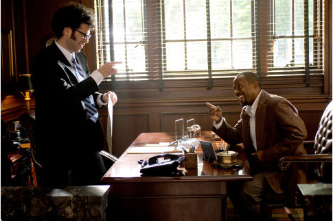 Still of Martin Lawrence and Daniel Raymont in College Road Trip (2008)