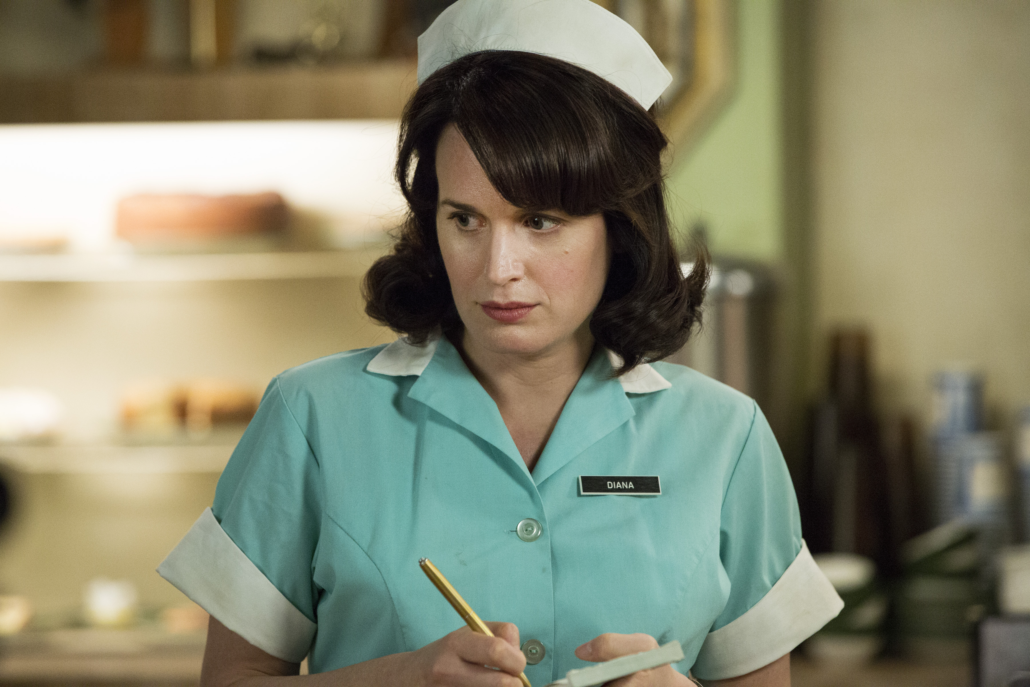 Still of Elizabeth Reaser in MAD MEN. Reklamos vilkai (2007)