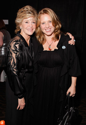 Jane Fonda and Amy Redford