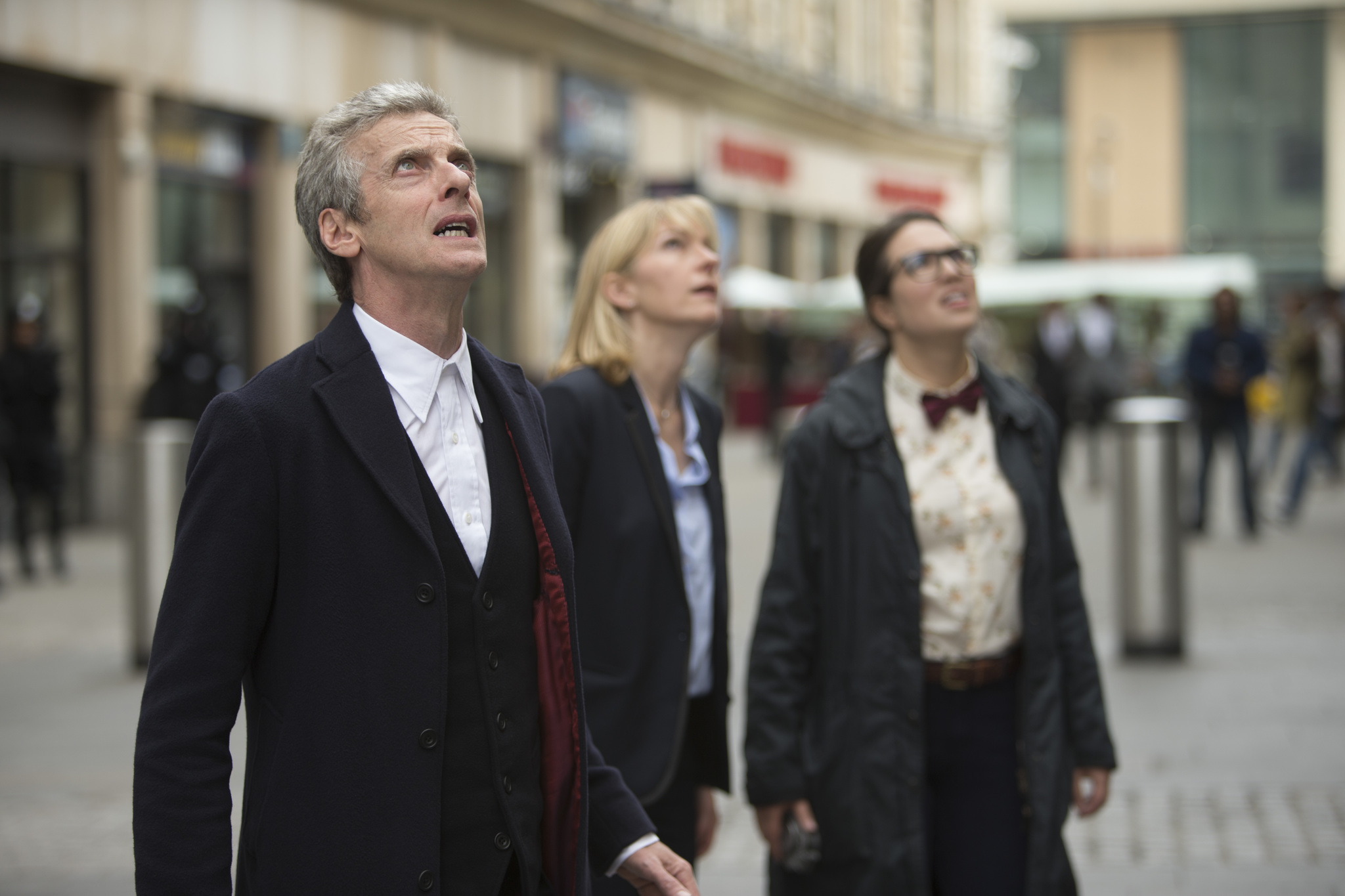 Still of Peter Capaldi, Jemma Redgrave and Ingrid Oliver in Doctor Who (2005)