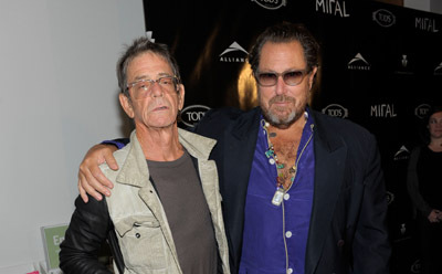 Lou Reed and Julian Schnabel