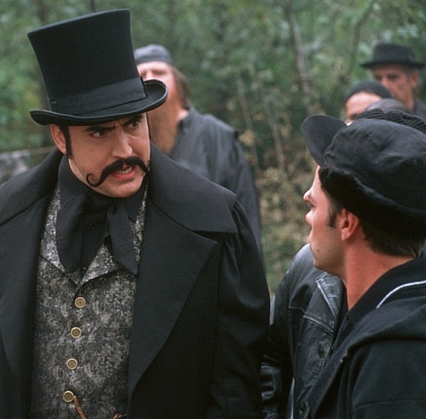 Still of Alfred Molina and Jed Rees in Dudley Do-Right (1999)