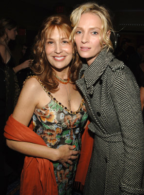 Uma Thurman and Dana Reeve