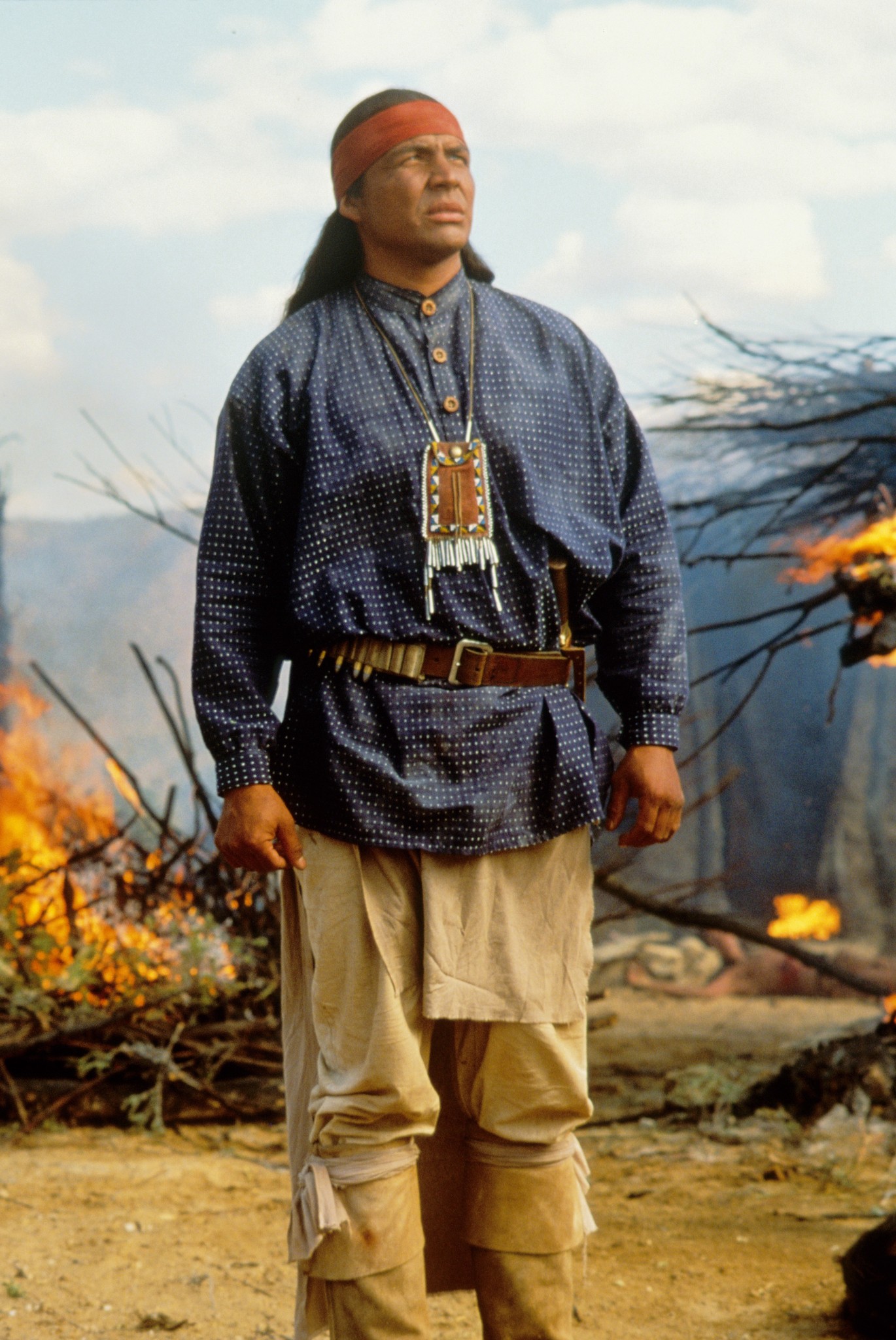 Still of Steve Reevis in Geronimo: An American Legend (1993)
