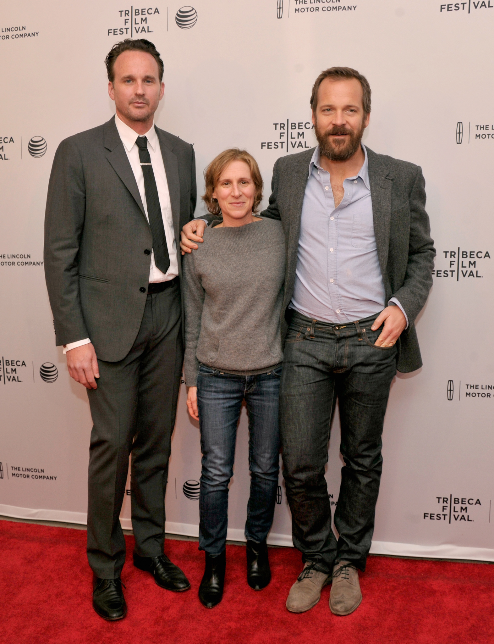 Kai Lennox, Kelly Reichardt and Peter Sarsgaard