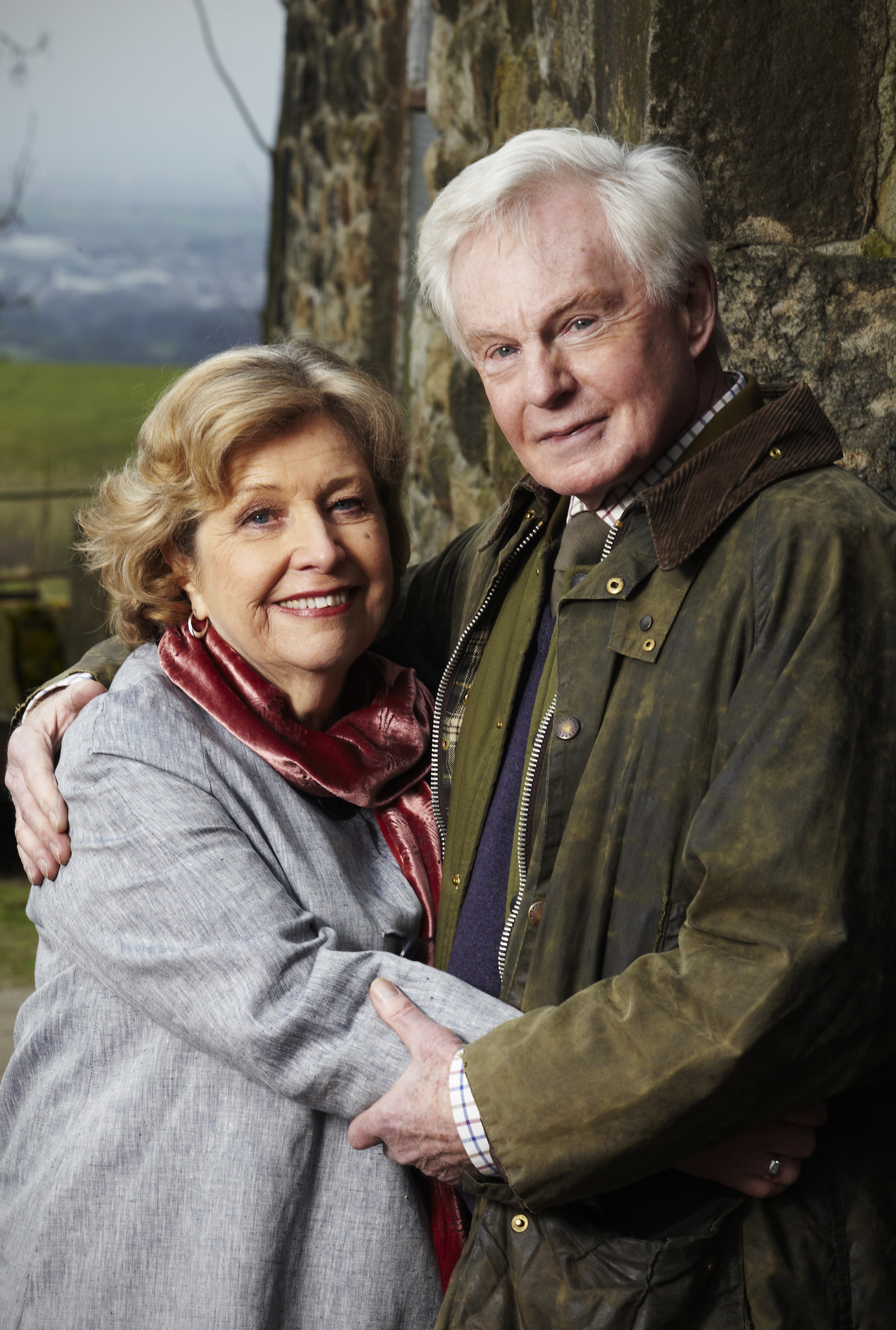 Still of Derek Jacobi and Anne Reid in Last Tango in Halifax (2012)