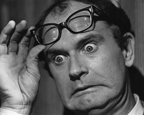 Charles Nelson Reilly during the making of 