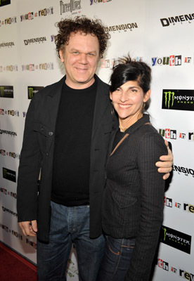 John C. Reilly and Alison Dickey at event of Youth in Revolt (2009)