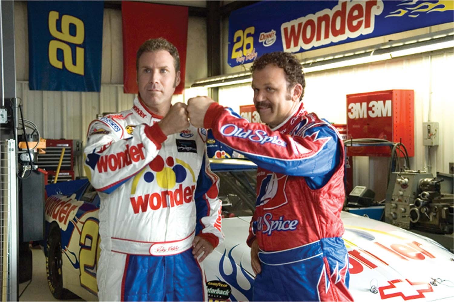 Still of John C. Reilly and Will Ferrell in Talladega Nights: The Ballad of Ricky Bobby (2006)