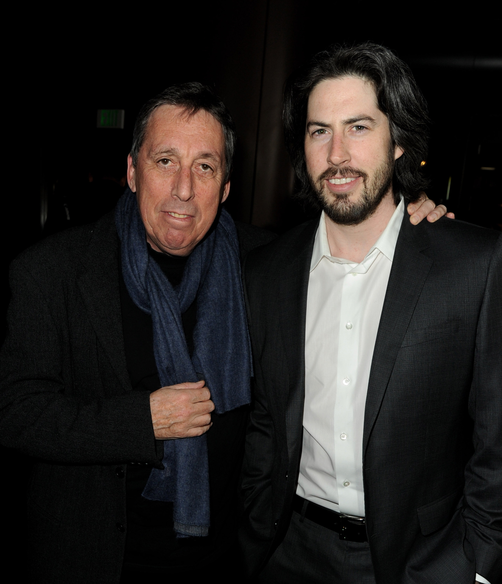 Ivan Reitman and Jason Reitman at event of Jeff, Who Lives at Home (2011)