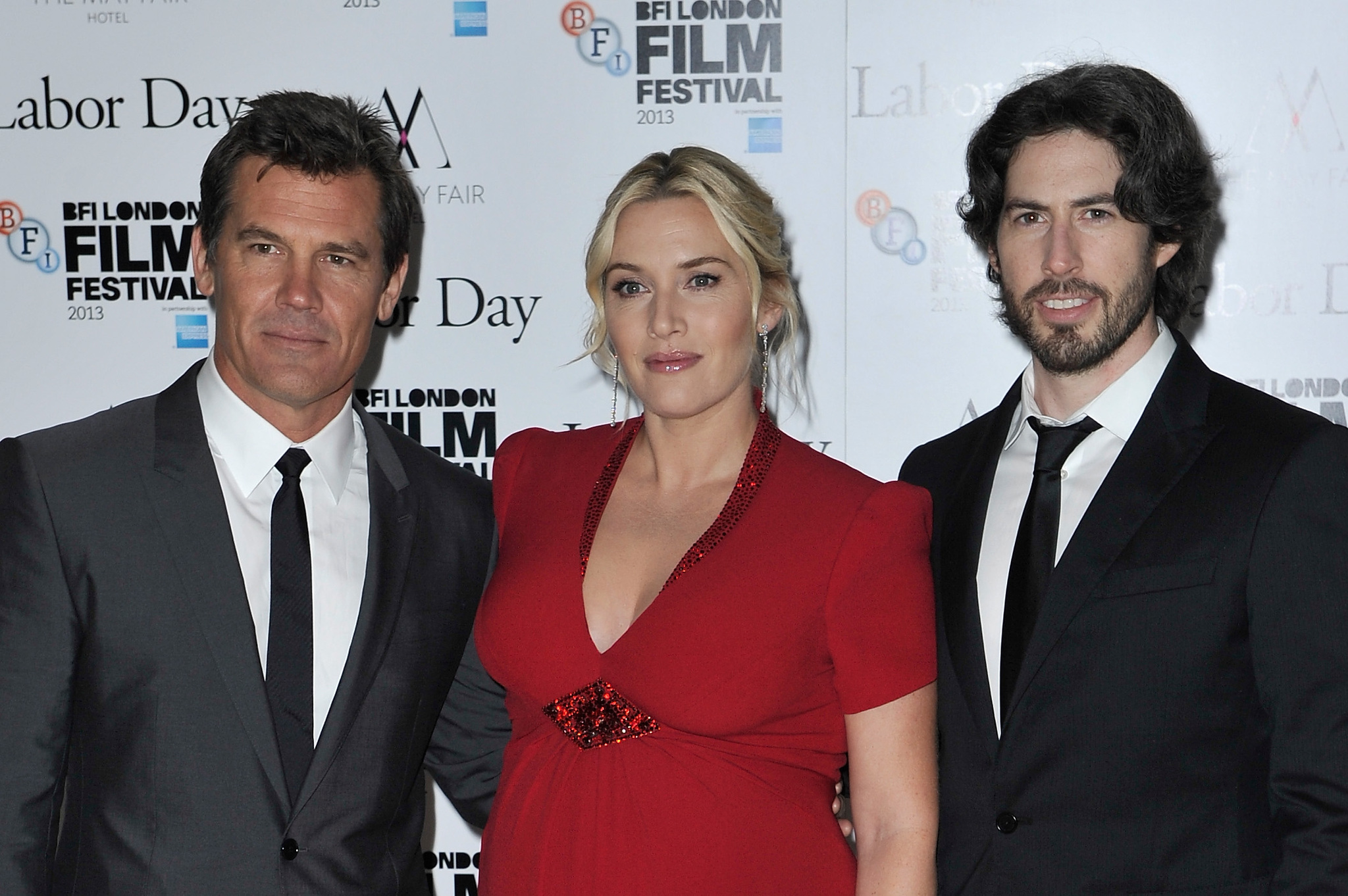 Kate Winslet, Josh Brolin and Jason Reitman at event of Labor Day (2013)