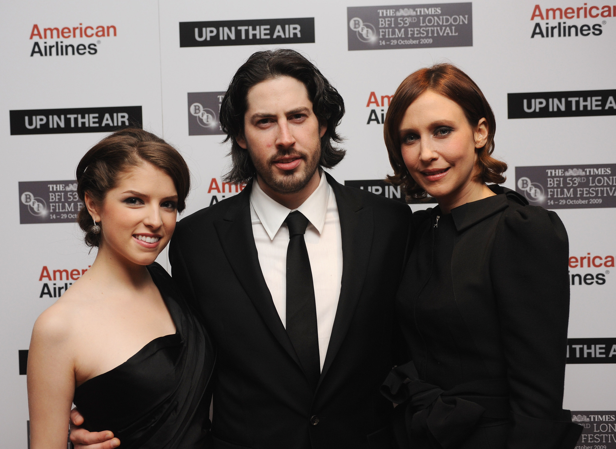 Vera Farmiga, Anna Kendrick and Jason Reitman