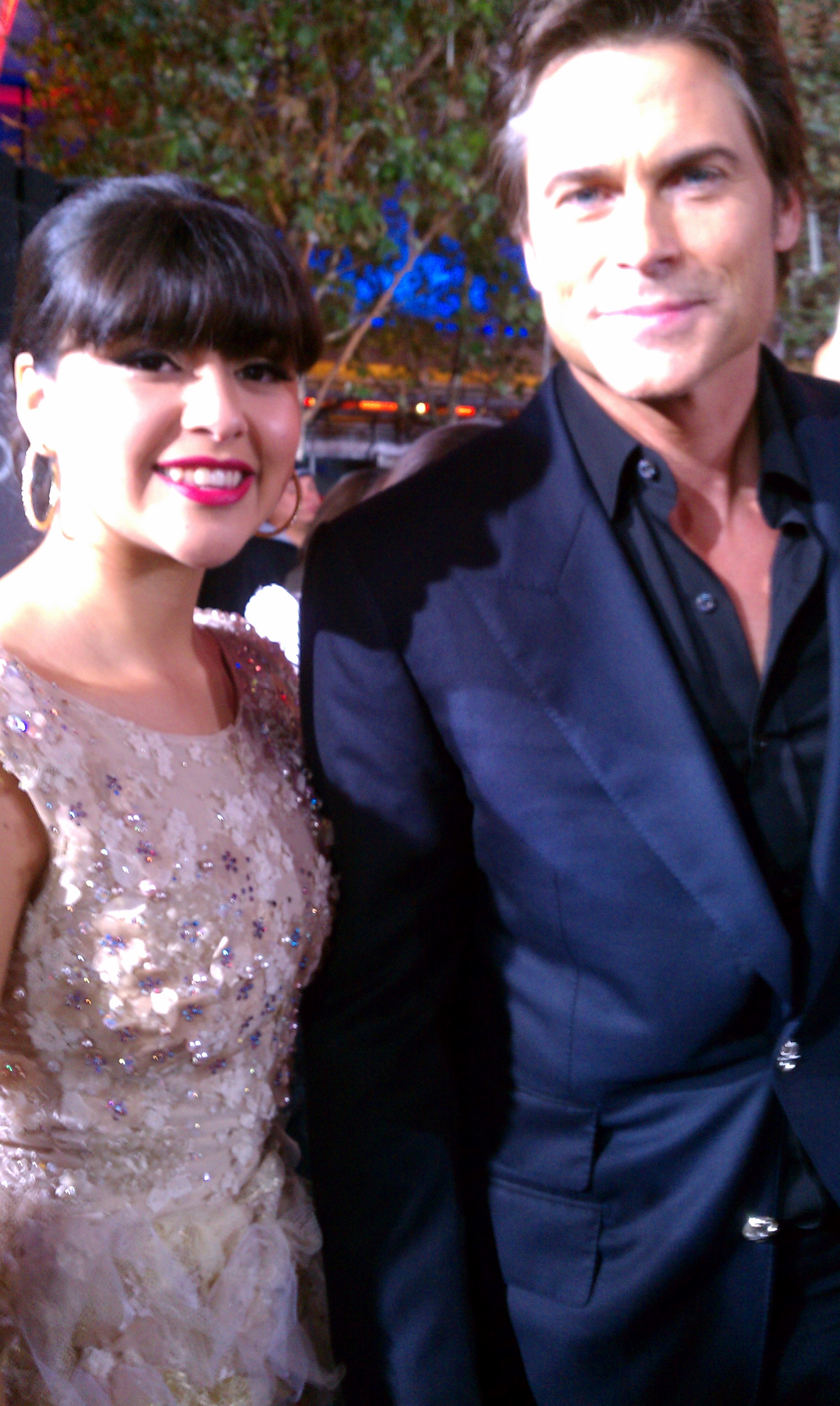 Chelsea and Rob Lowe at the Breaking Dawn premiere