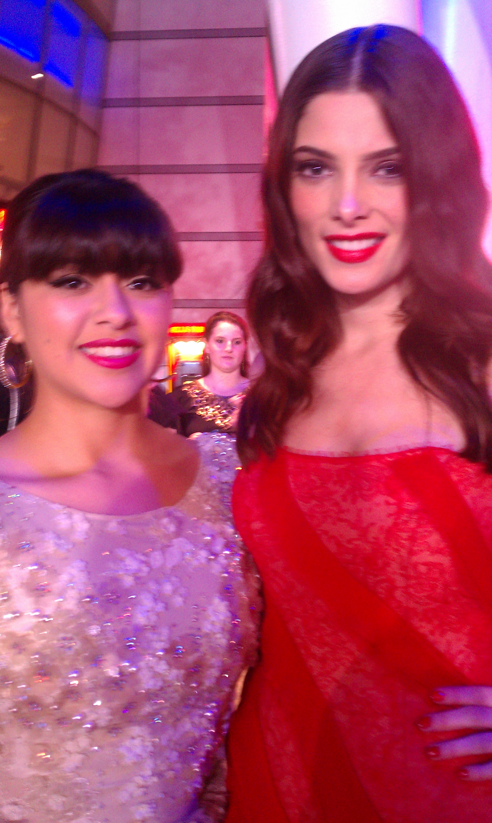 Chelsea and Ashley Greene at the Breaking Dawn premiere
