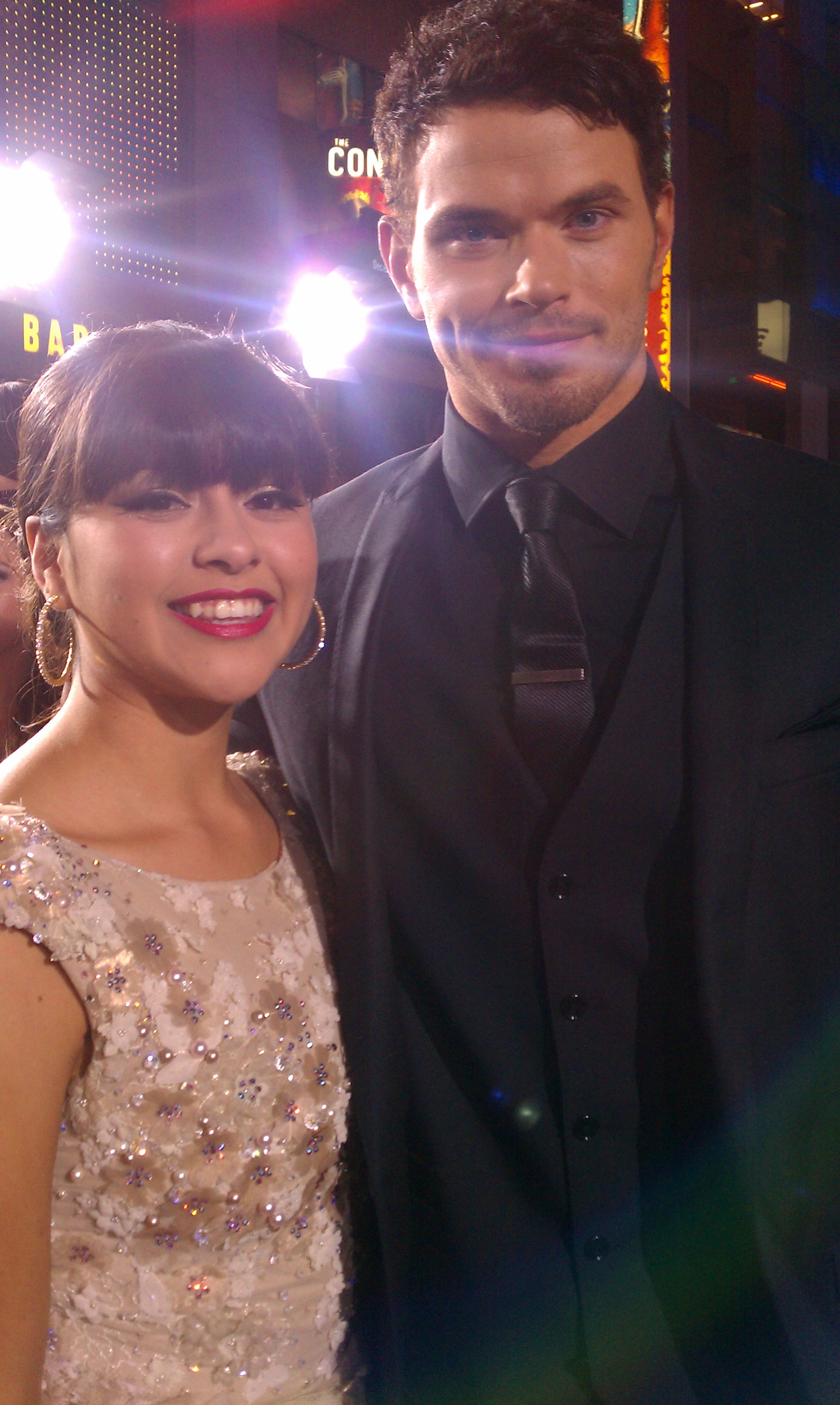 Chelsea and Kellan Lutz at the Breaking Dawn premiere