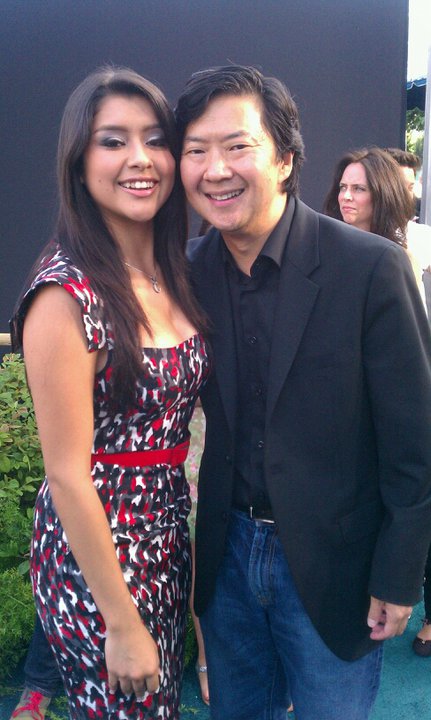 Chelsea and Ken Jeong at the Zookeeper premiere