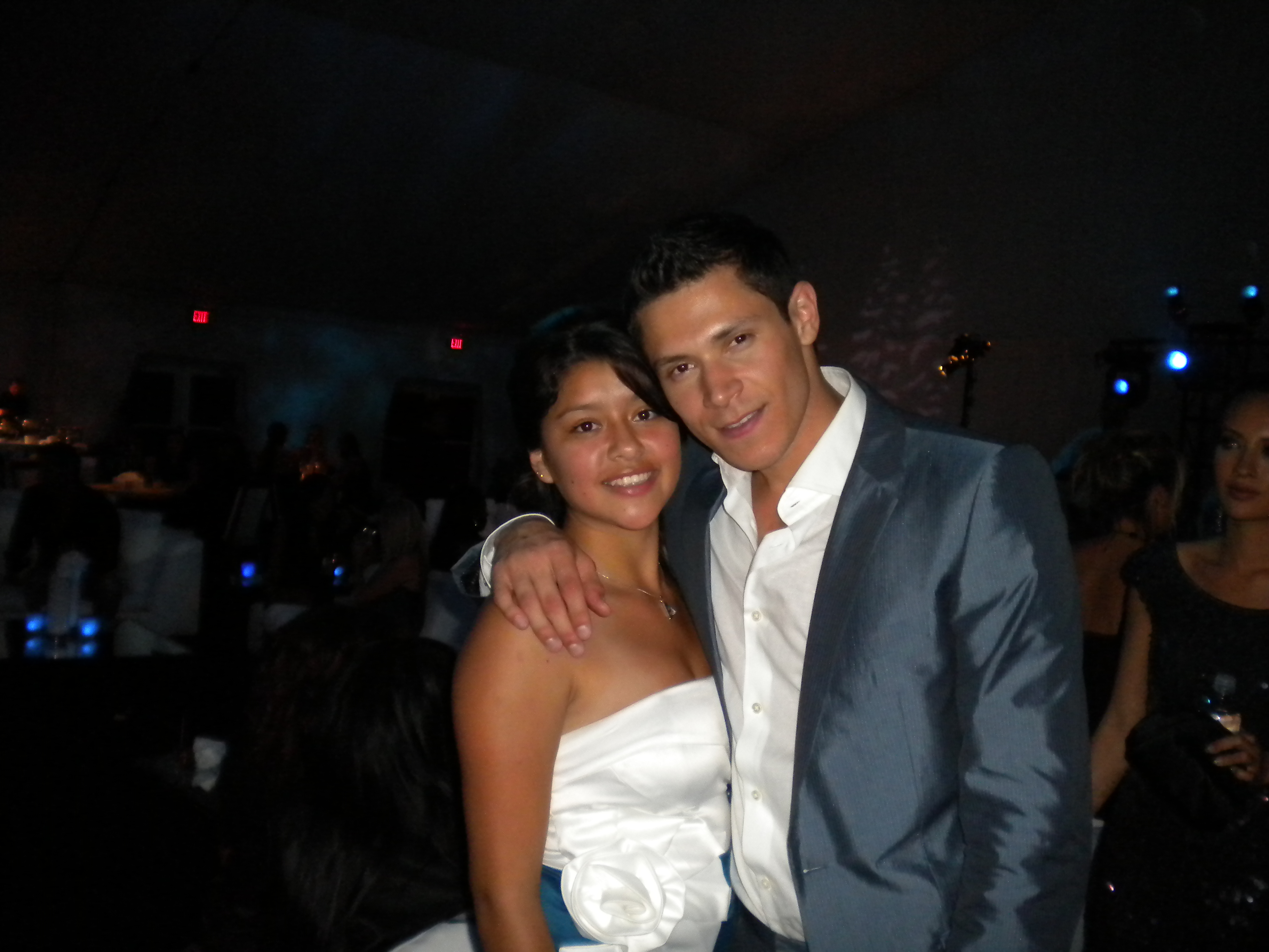 Chelsea and Alex Meraz at the Eclipse Premeiere After Party