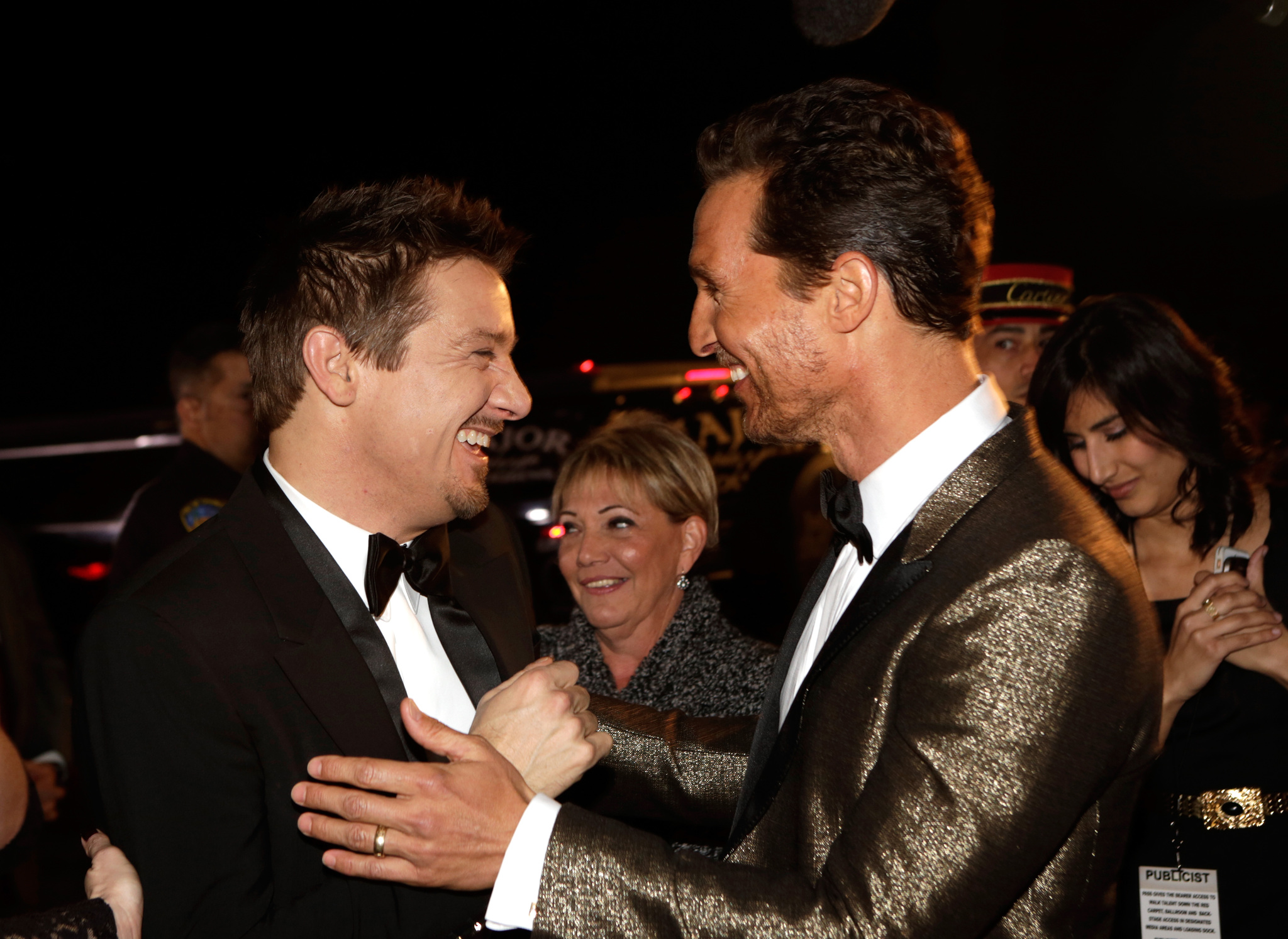 Matthew McConaughey and Jeremy Renner