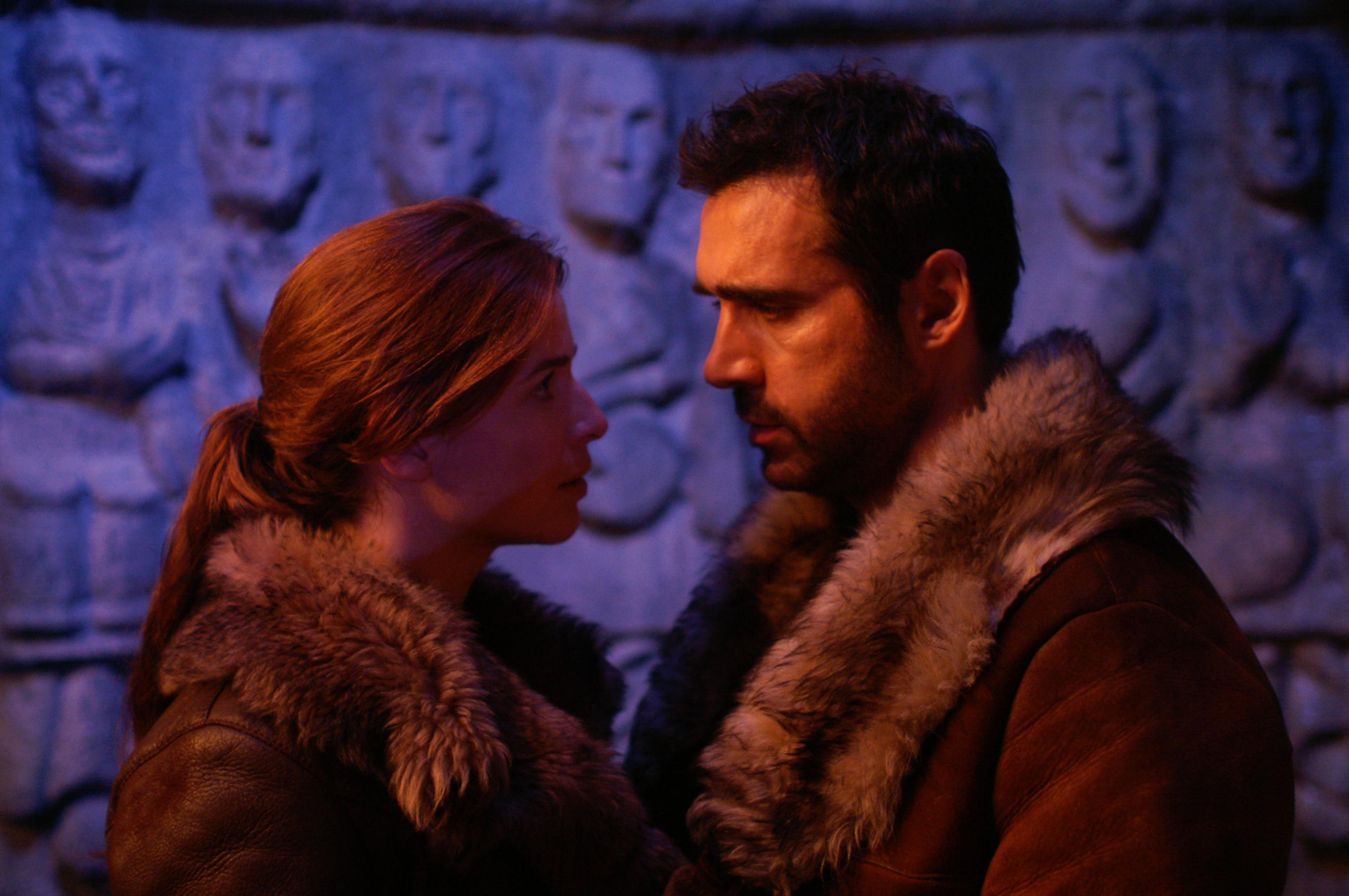 Still of Adrian Paul and Thekla Reuten in Highlander: The Source (2007)