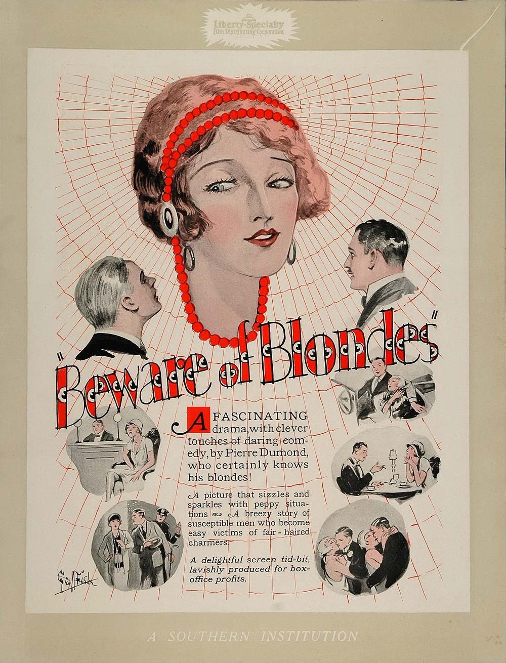 Dorothy Revier in Beware of Blondes (1928)