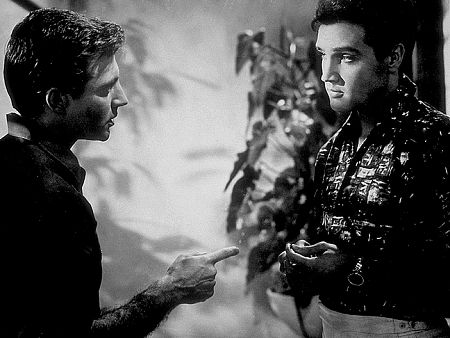 Elvis Presley and Alejandro Rey in 