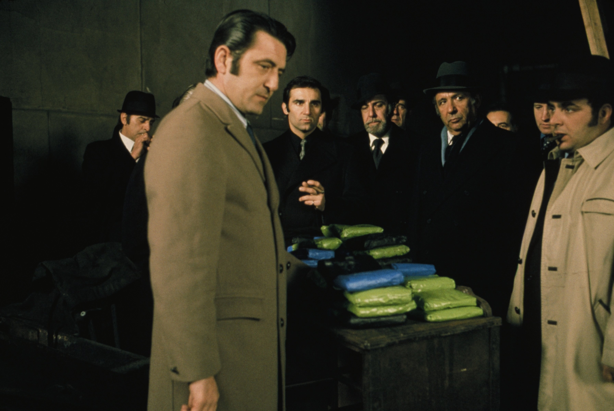 Still of Tony Lo Bianco and Fernando Rey in Prancuzu rysininkas (1971)