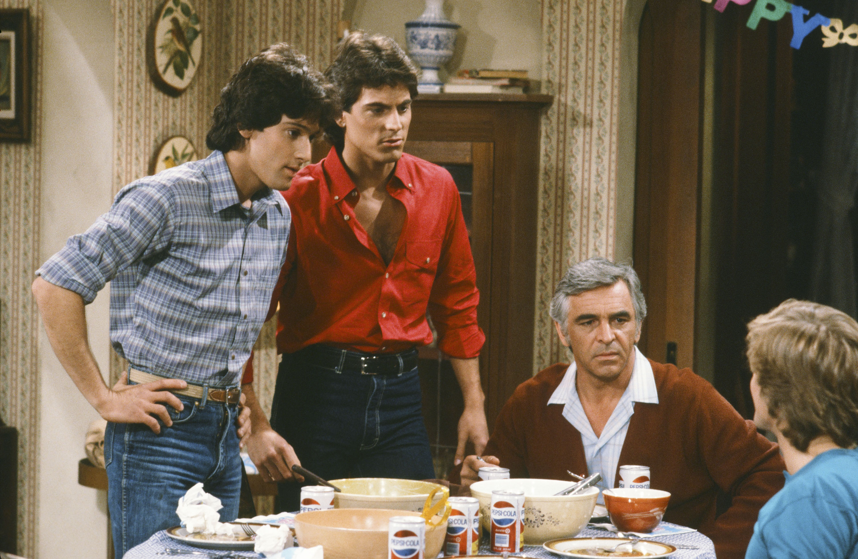 Still of D.W. Brown, John Mengatti and Donnelly Rhodes in The Facts of Life (1979)